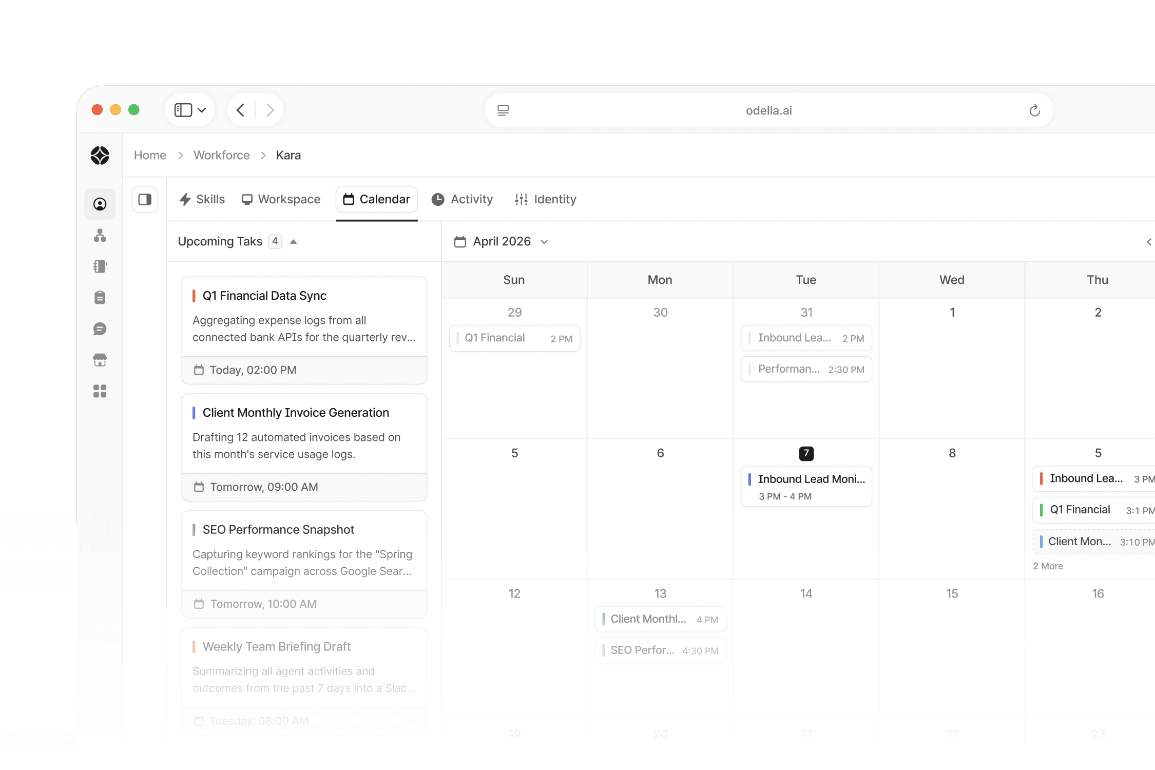Works to Your Schedule, Automatically