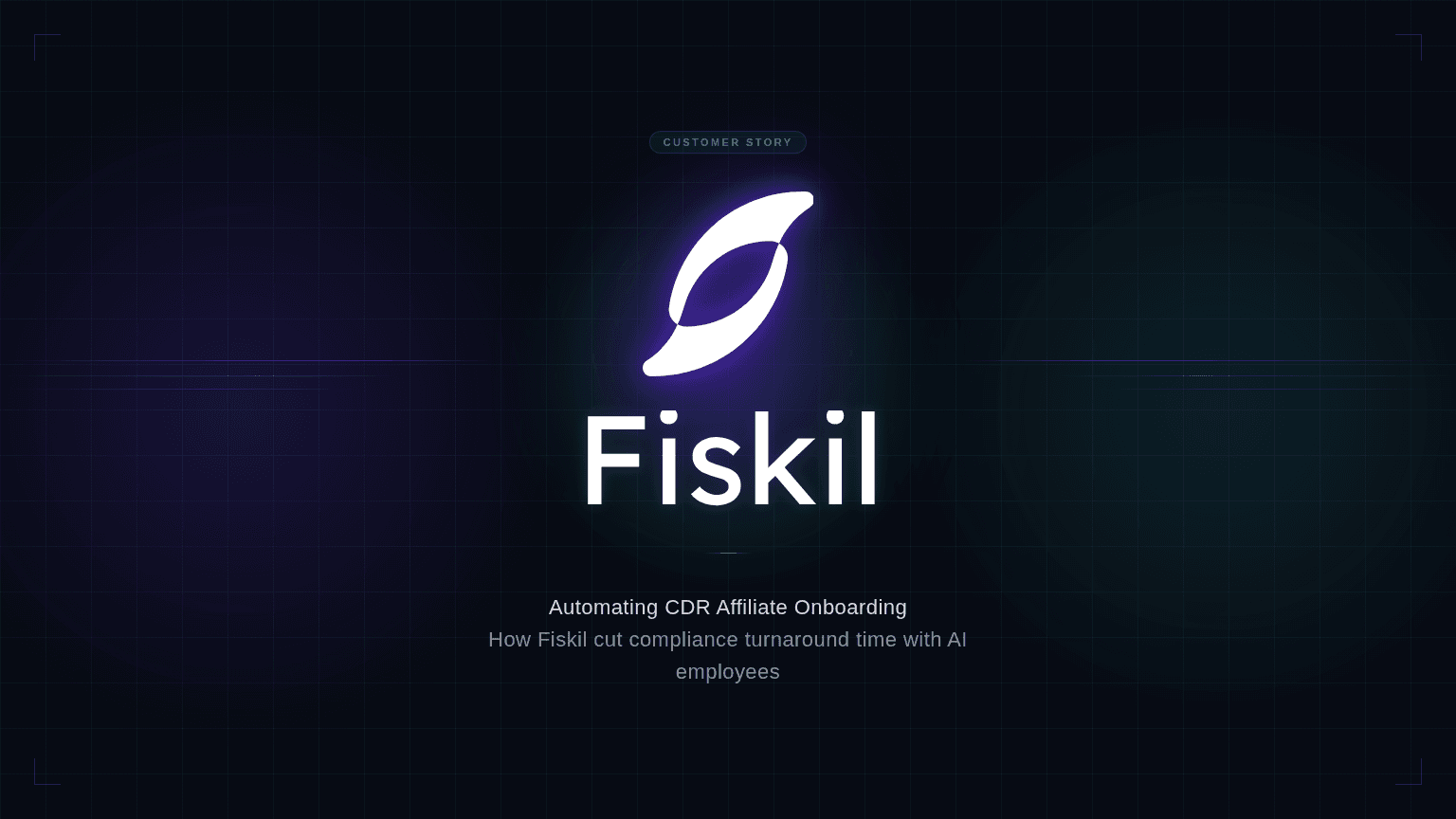 How Fiskil Accelerated CDR Affiliate Onboarding with AI Compliance Employees