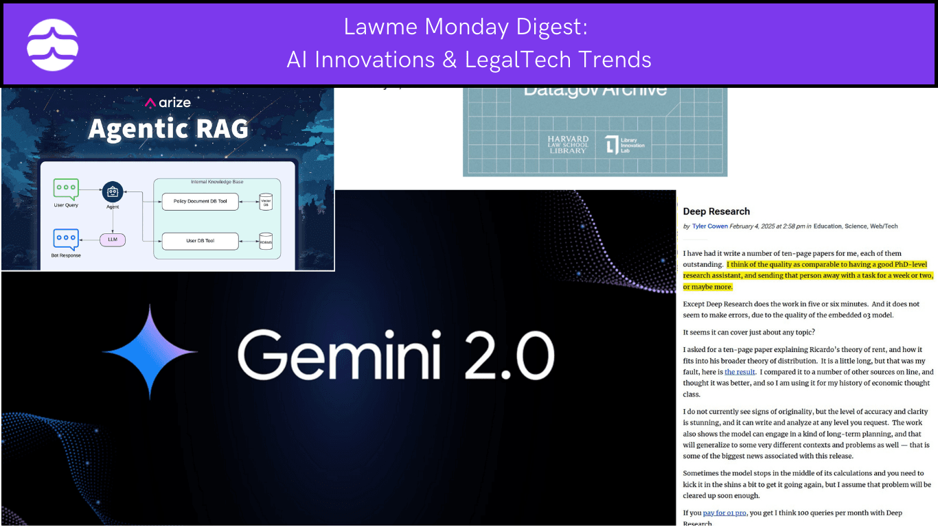Monday Digest: AI Innovations & LegalTech Trends Preview
