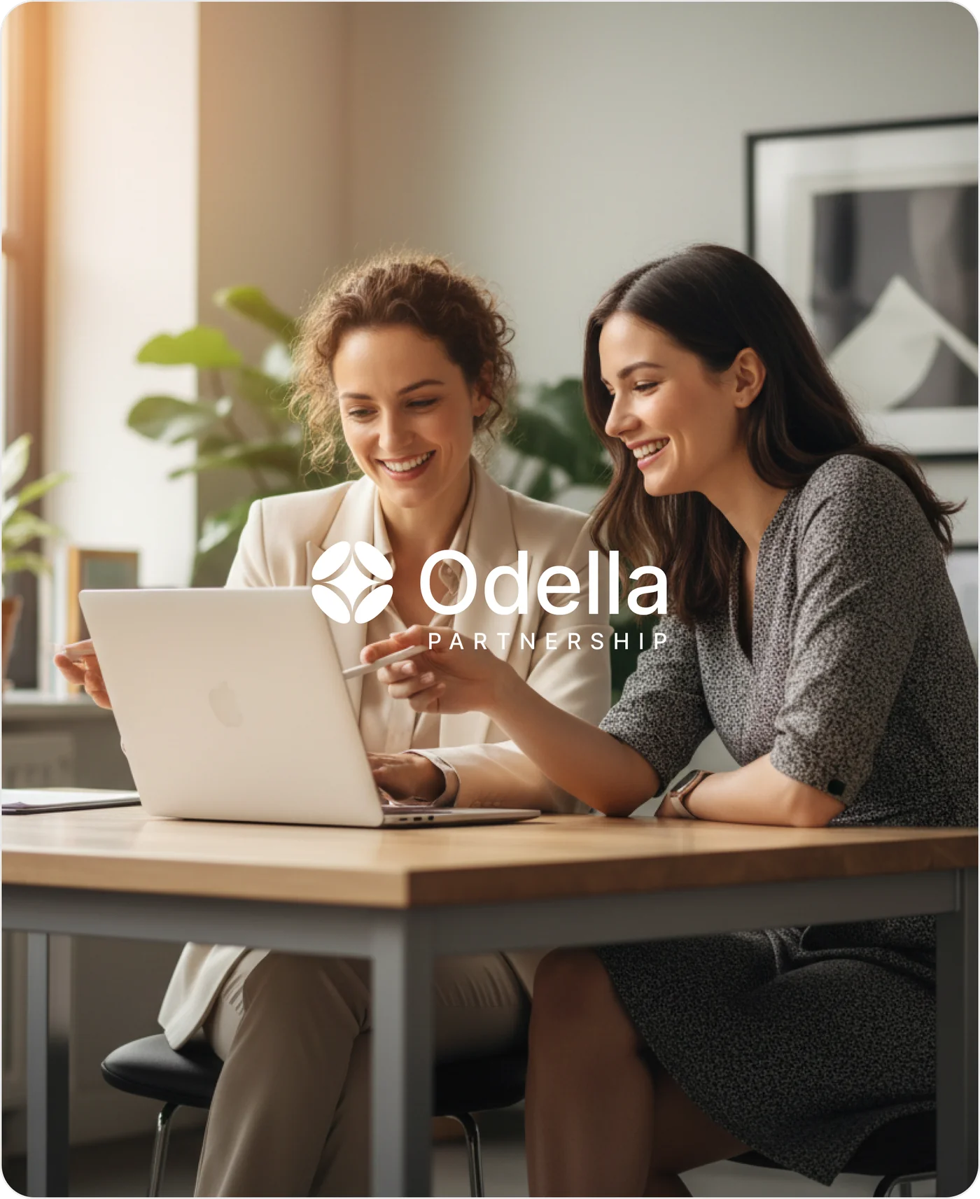 Odella partner program dashboard showing referrals, earnings, and partner activity